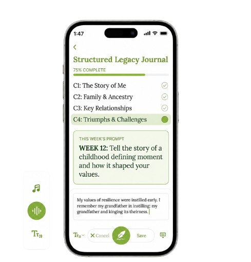 Structured Legacy Journals